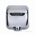 High Speed Hand Dryer with Air Speed of 100m/s and Brush Motor Type